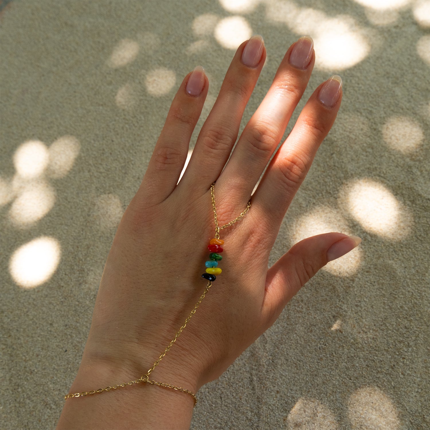 Chaine de main Coquillage